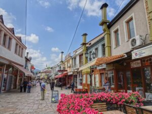 Üsküp çarşı caddesi